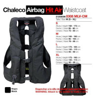 Chaleco Airbag. Hit-Air  MLV-CM